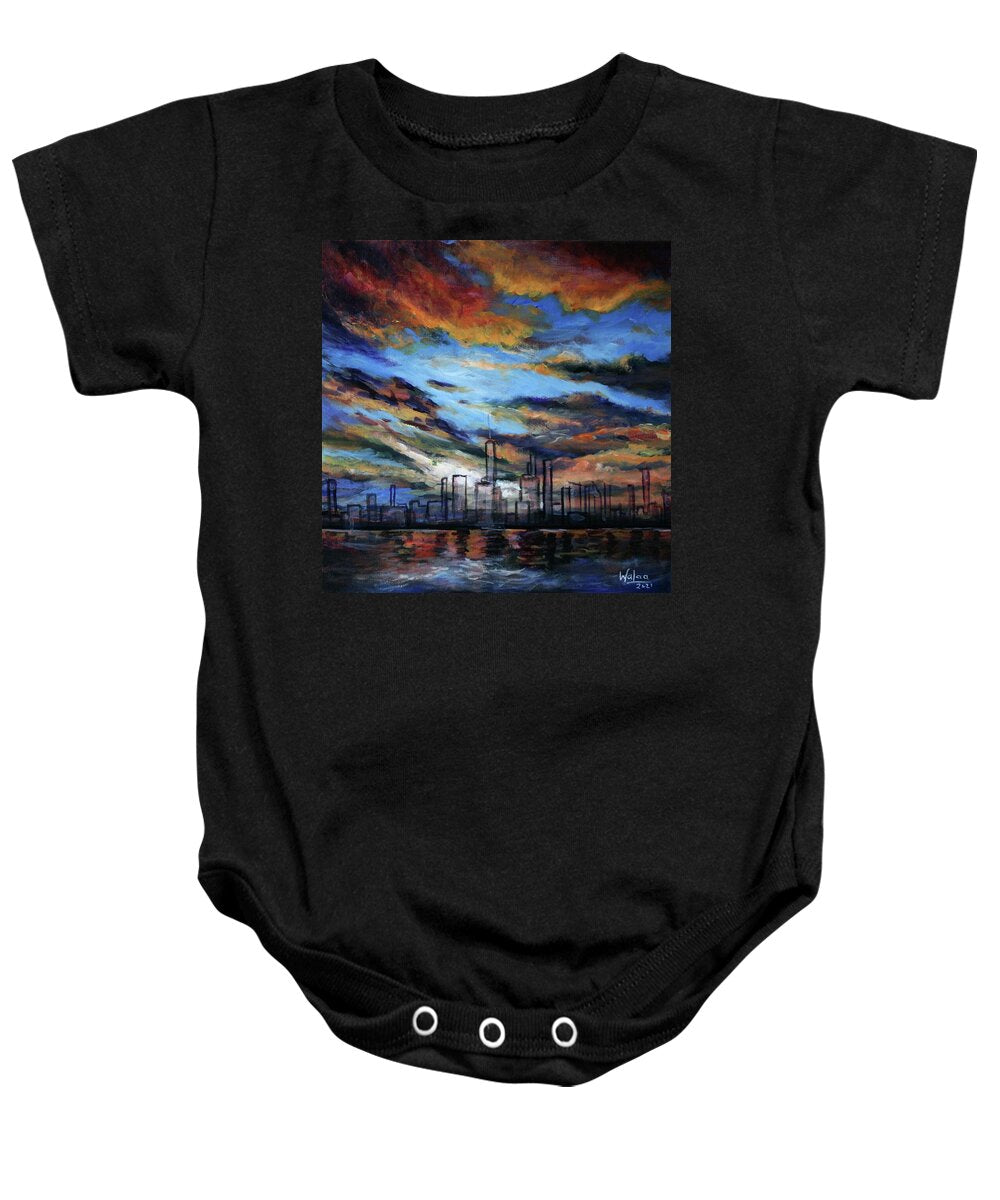 Hollow Giants of NY City - Baby Onesie