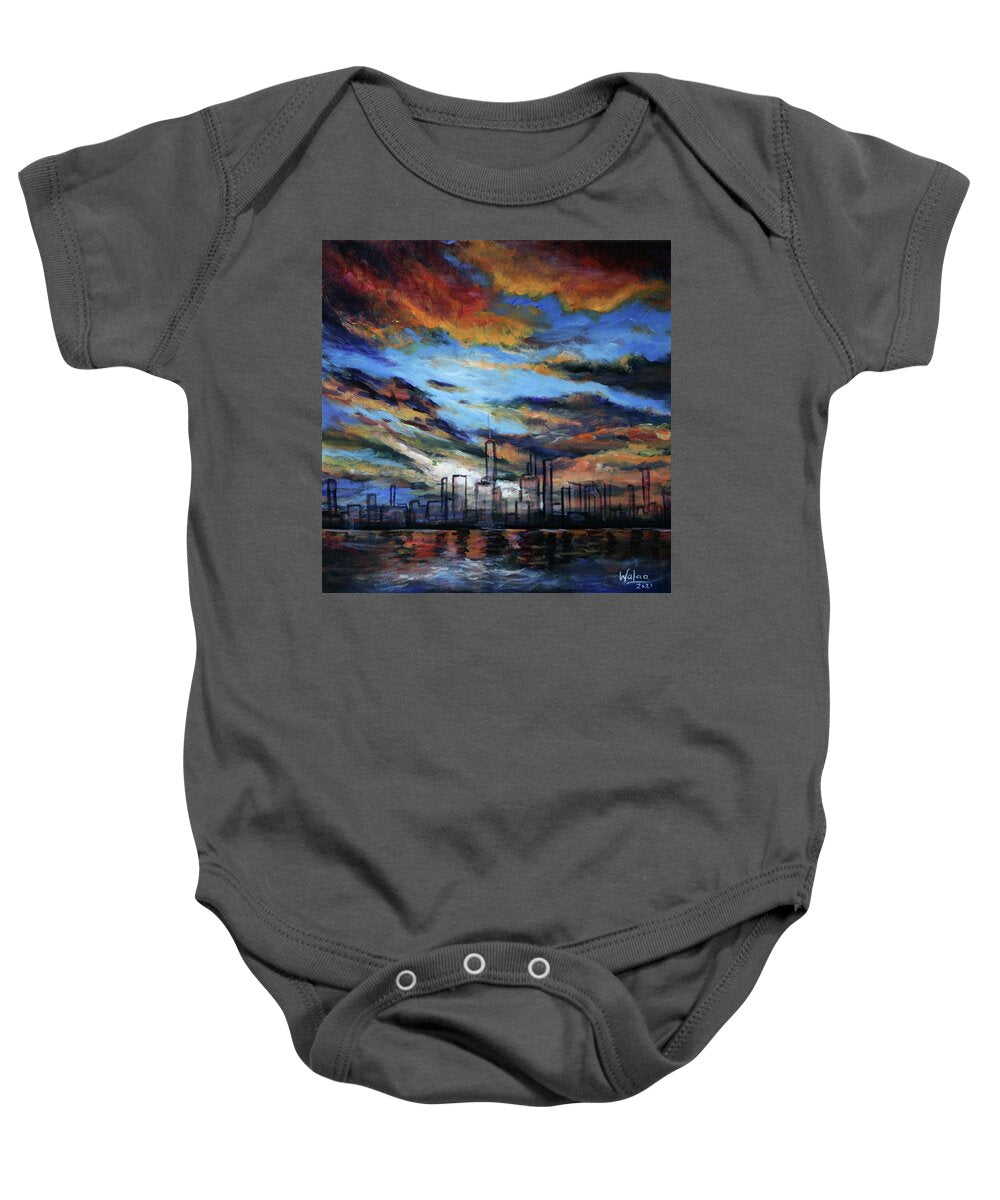 Hollow Giants of NY City - Baby Onesie