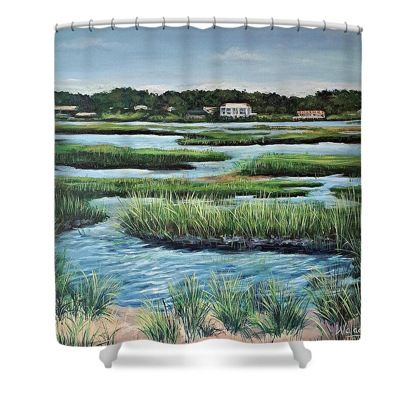 The Quiet Edge - Shower Curtain