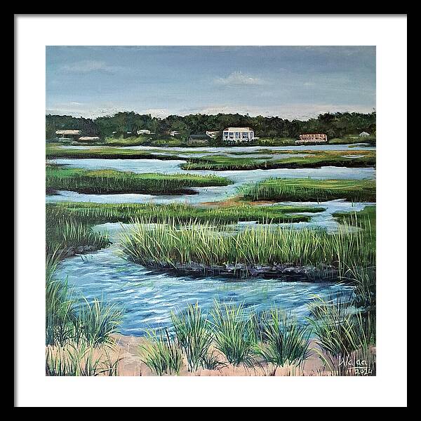 The Quiet Edge - Framed Print