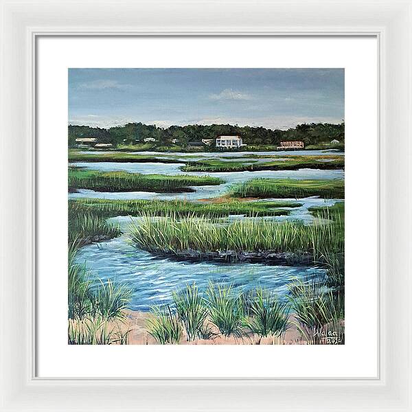 The Quiet Edge - Framed Print