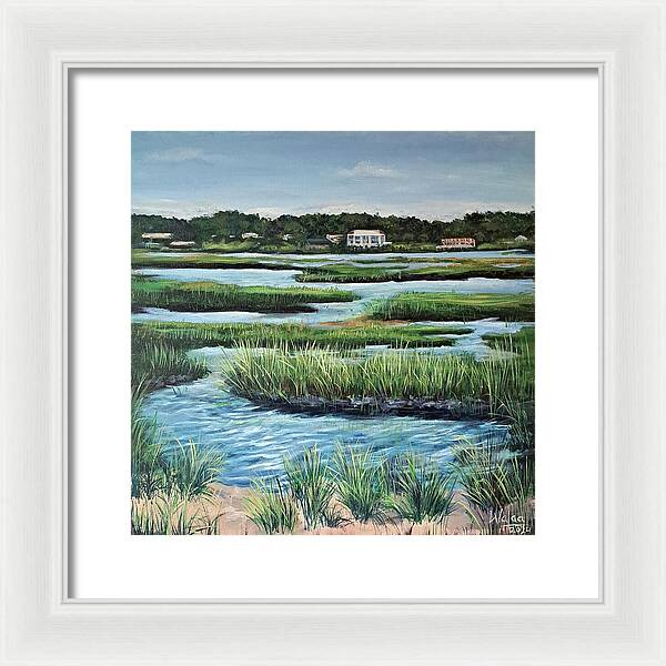 The Quiet Edge - Framed Print