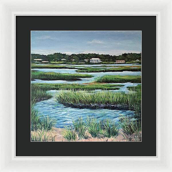 The Quiet Edge - Framed Print