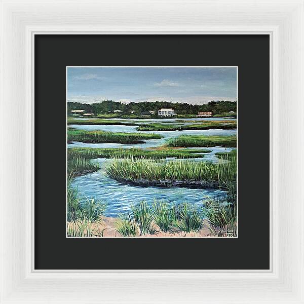 The Quiet Edge - Framed Print