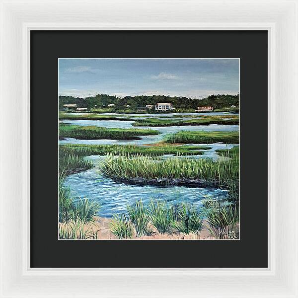 The Quiet Edge - Framed Print