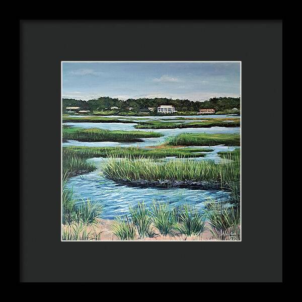 The Quiet Edge - Framed Print