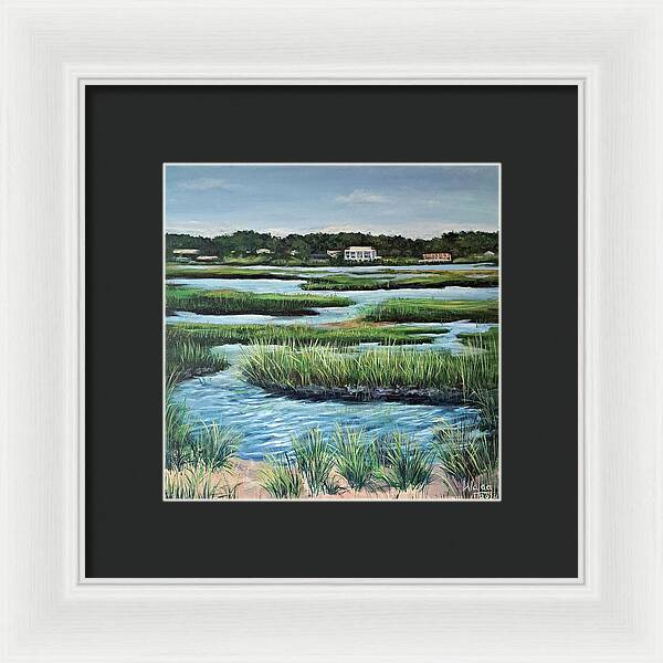 The Quiet Edge - Framed Print