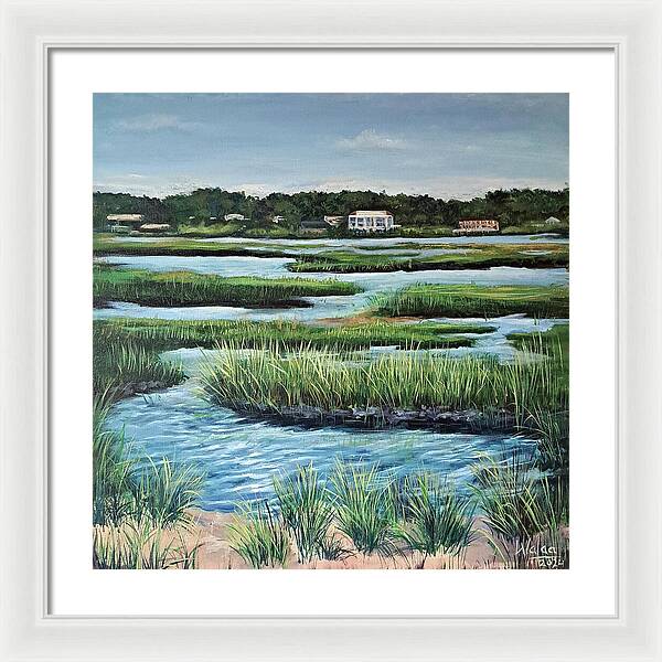 The Quiet Edge - Framed Print