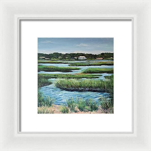 The Quiet Edge - Framed Print