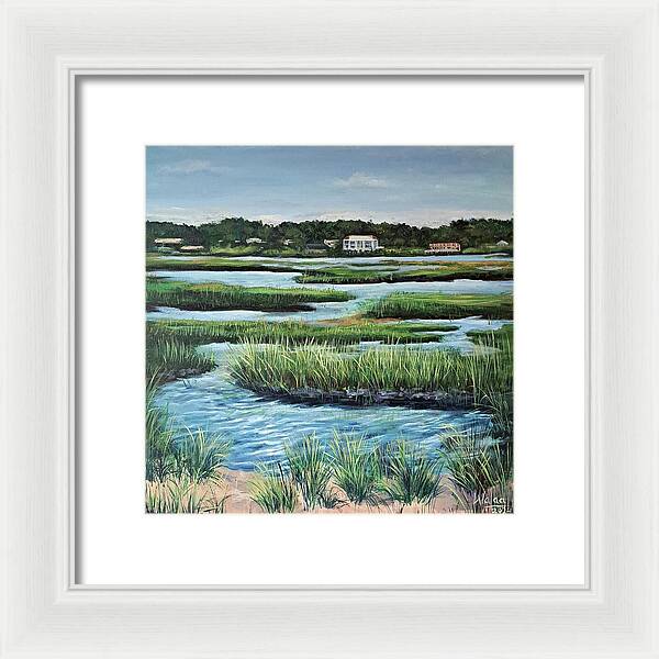 The Quiet Edge - Framed Print