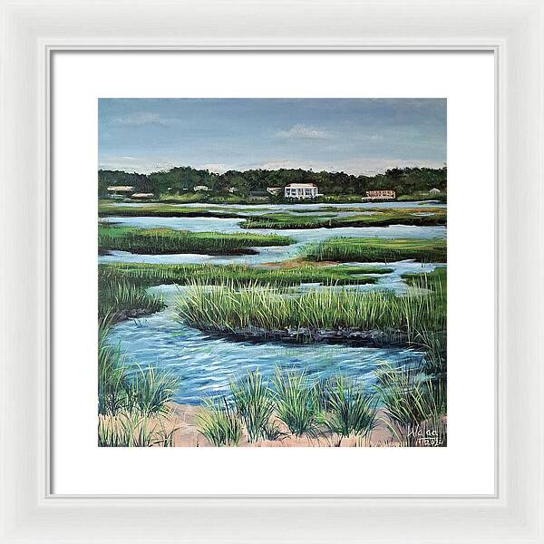 The Quiet Edge - Framed Print