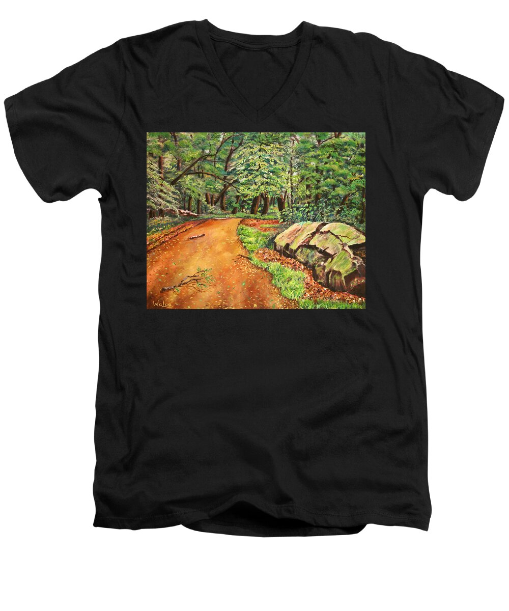 After the Rain in NJ - Men's V-Neck T-Shirt