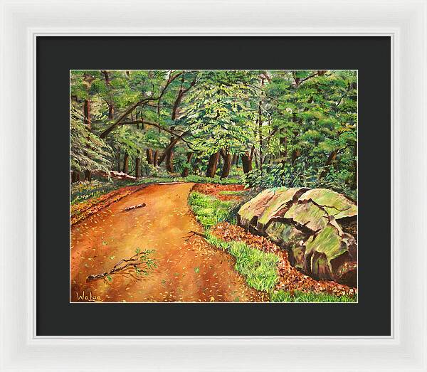 After the Rain in NJ - Framed Print