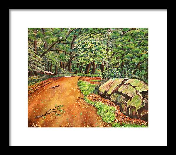 After the Rain in NJ - Framed Print