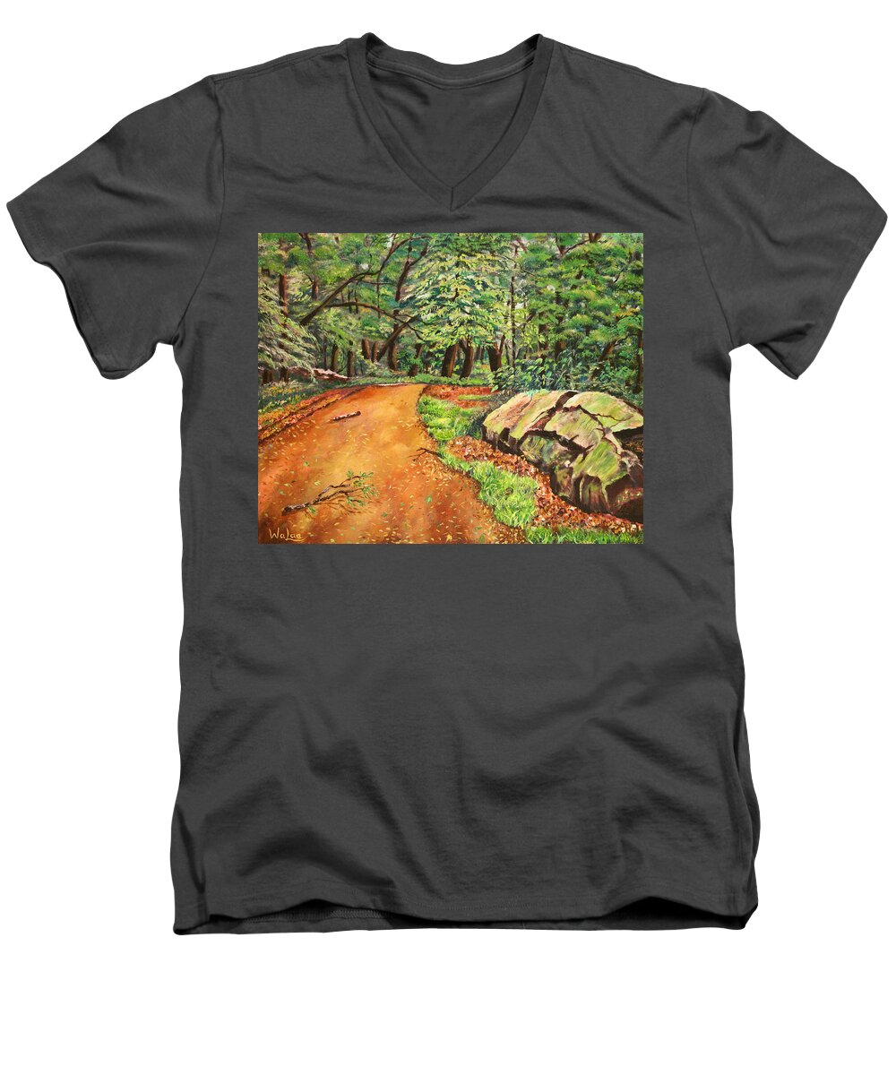 After the Rain in NJ - Men's V-Neck T-Shirt