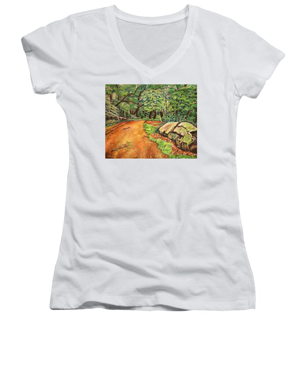 After the Rain in NJ - Women's V-Neck