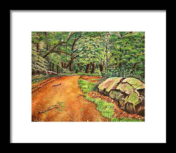 After the Rain in NJ - Framed Print