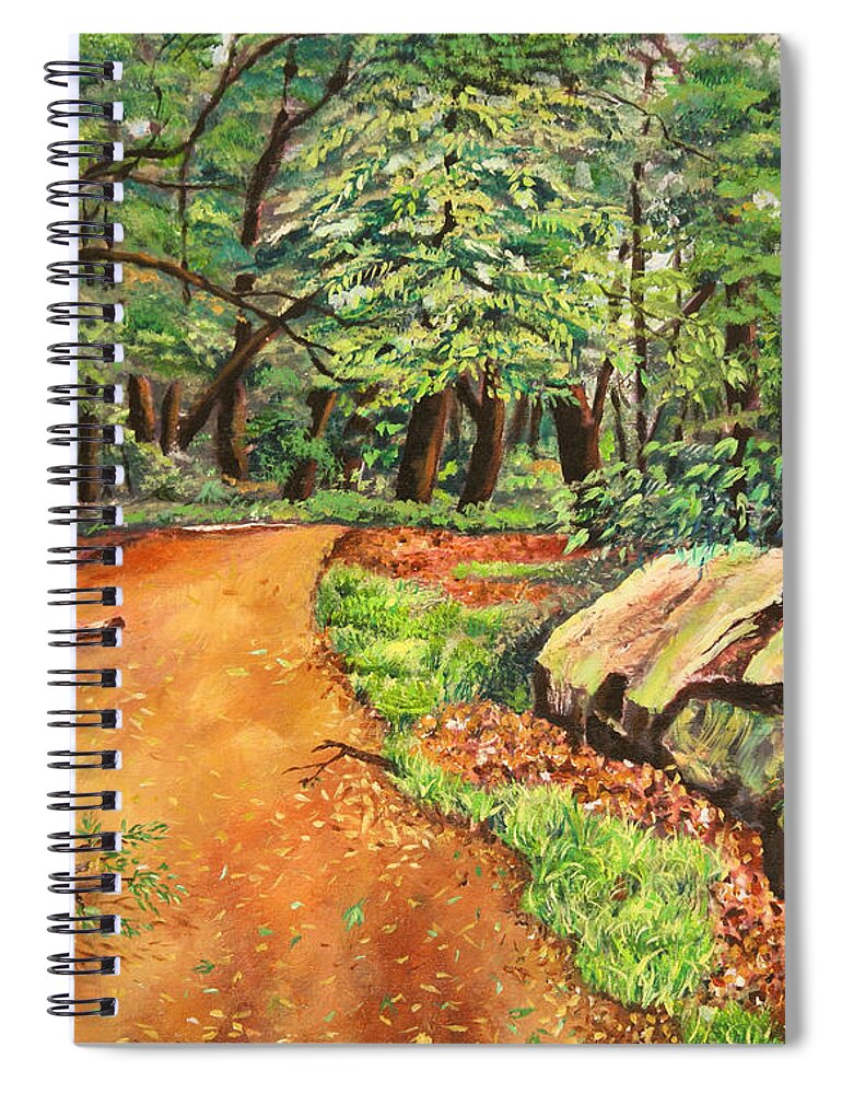 After the Rain in NJ - Spiral Notebook