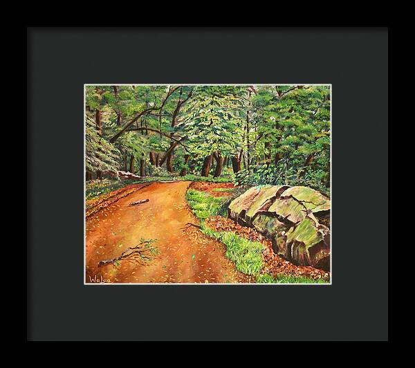 After the Rain in NJ - Framed Print