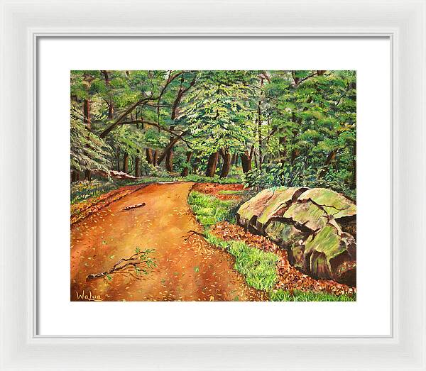 After the Rain in NJ - Framed Print