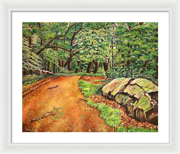 After the Rain in NJ - Framed Print