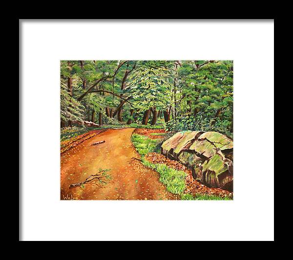 After the Rain in NJ - Framed Print