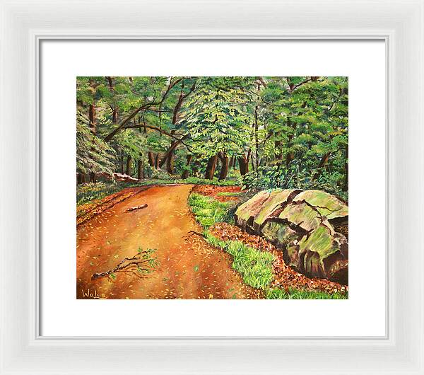 After the Rain in NJ - Framed Print