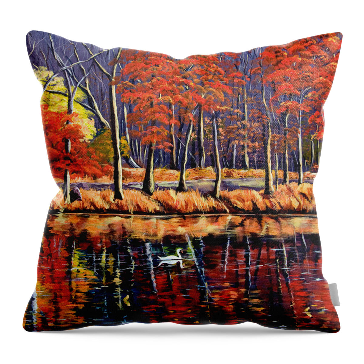 Mirror of Nature - Throw Pillow