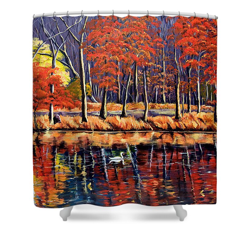 Mirror of Nature - Shower Curtain