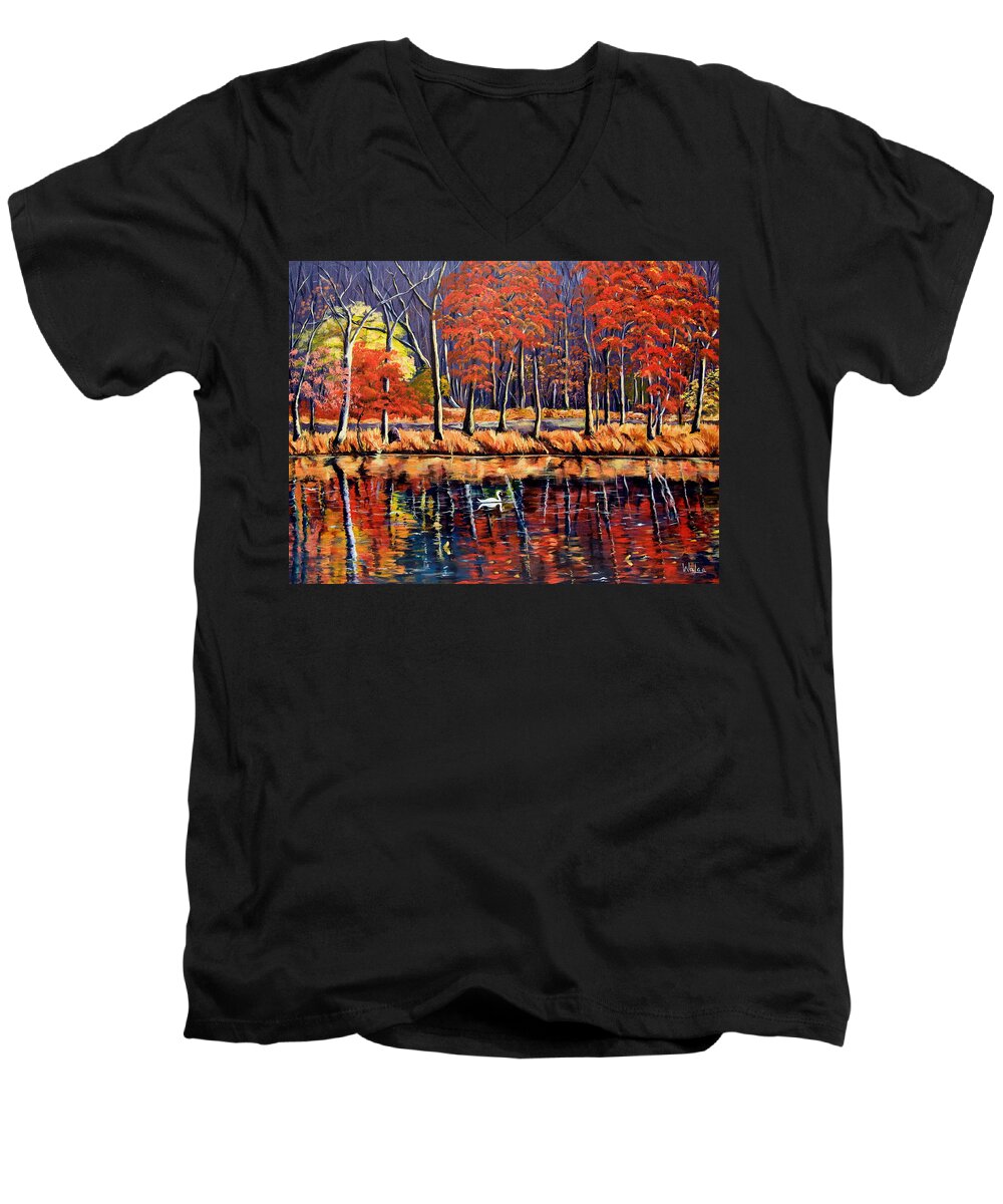 Mirror of Nature - Men's V-Neck T-Shirt