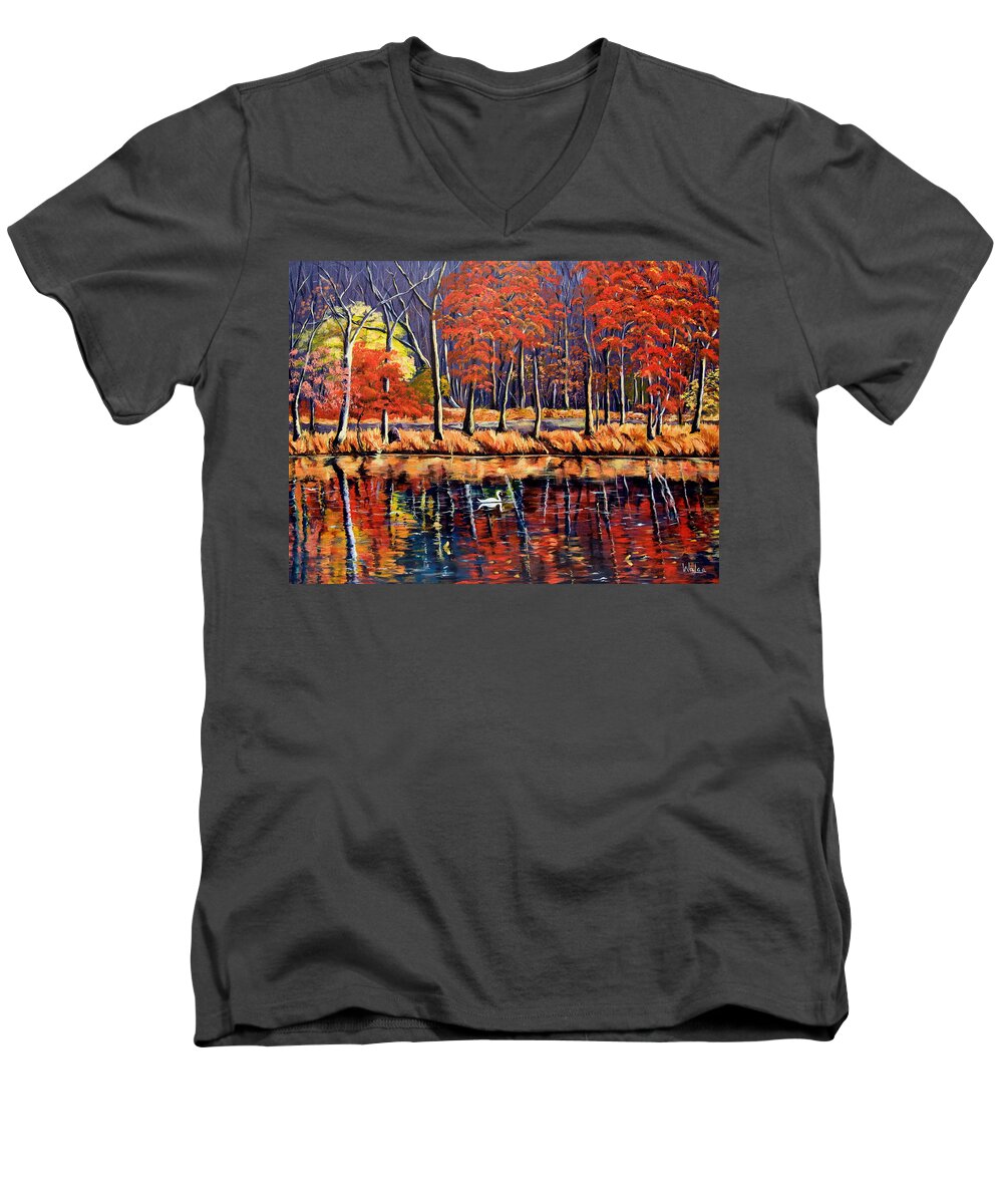 Mirror of Nature - Men's V-Neck T-Shirt