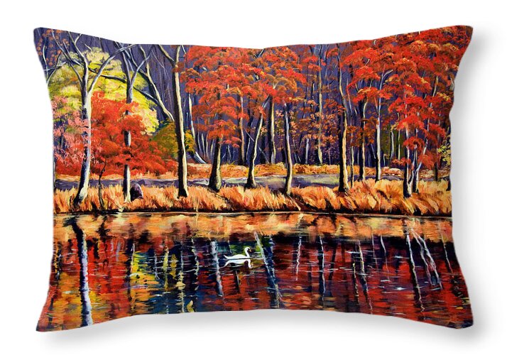 Mirror of Nature - Throw Pillow