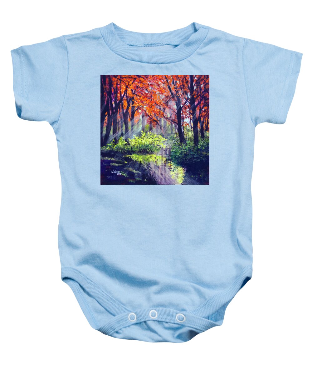 When Light Sneaks - Baby Onesie