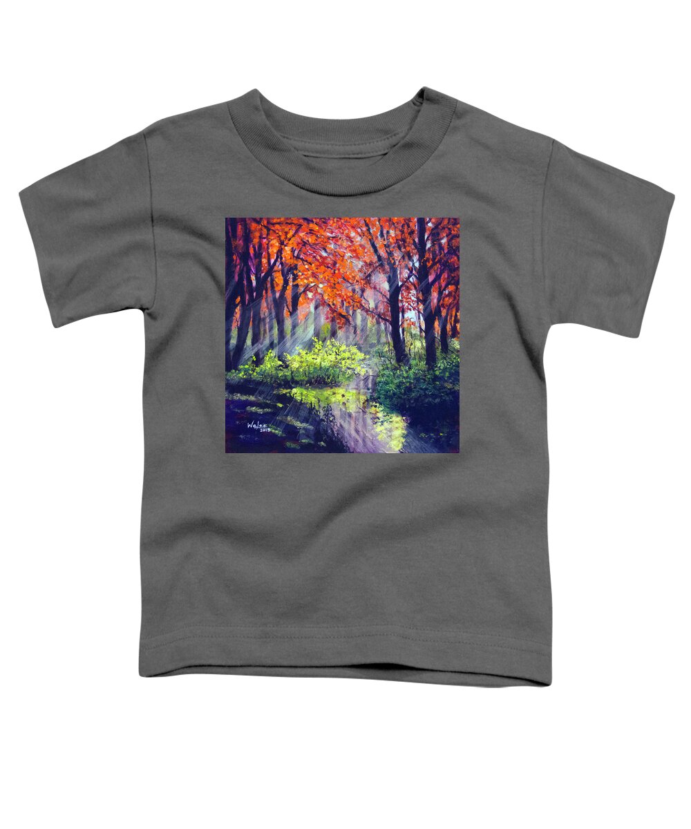 When Light Sneaks - Toddler T-Shirt