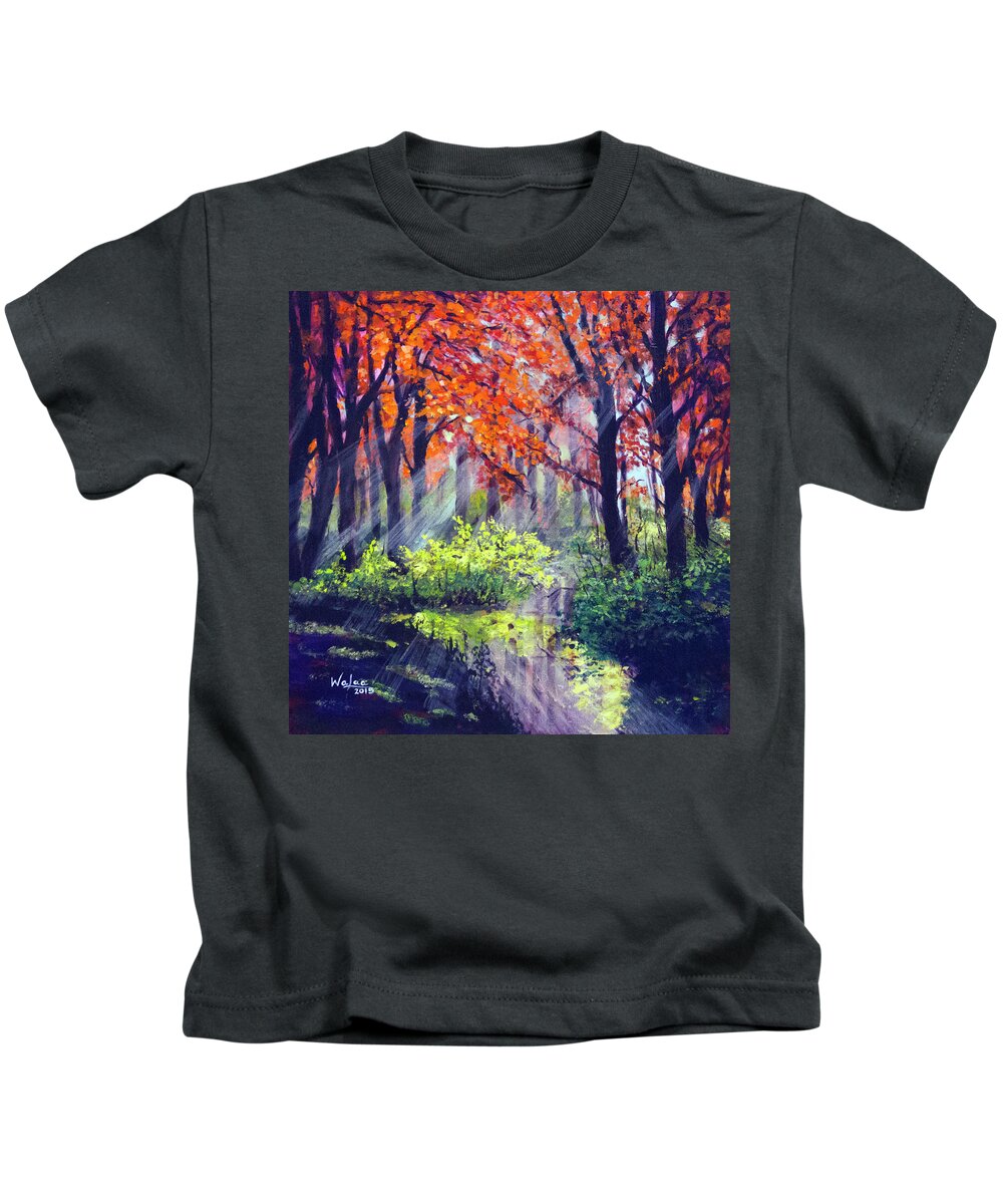 When Light Sneaks - Kids T-Shirt