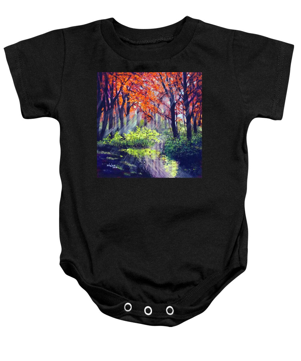 When Light Sneaks - Baby Onesie