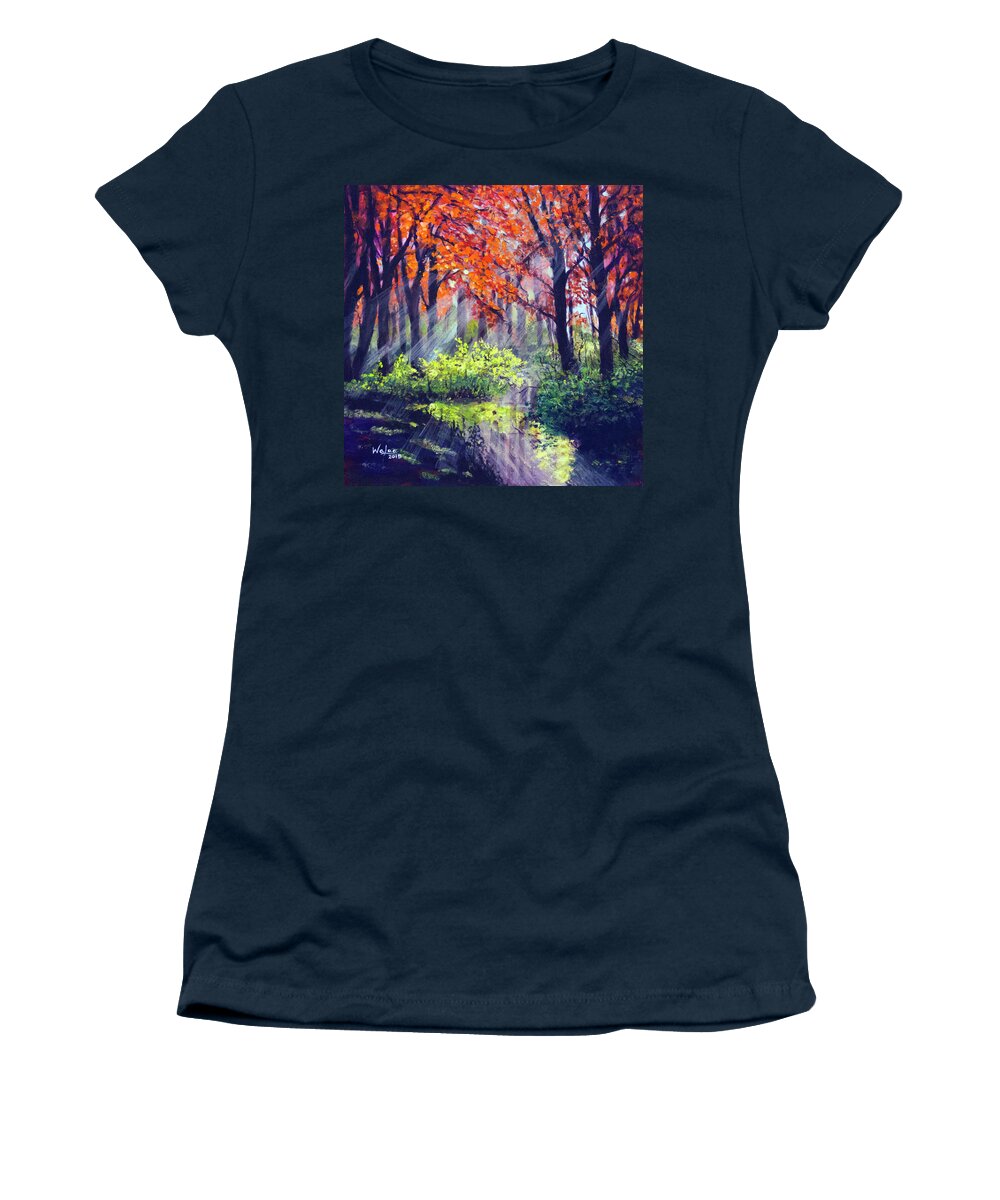 When Light Sneaks - Women's T-Shirt