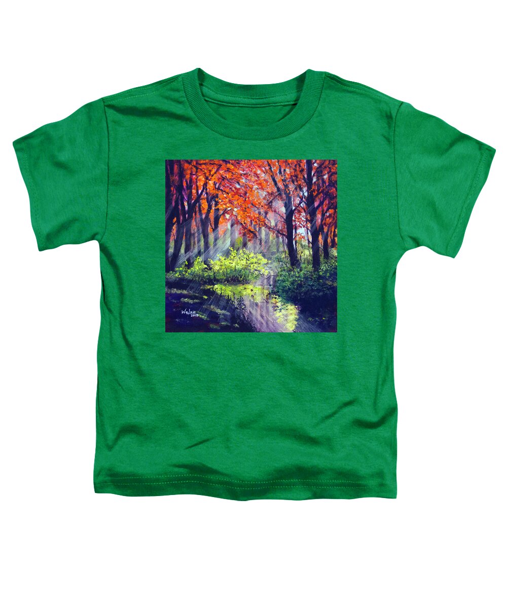 When Light Sneaks - Toddler T-Shirt