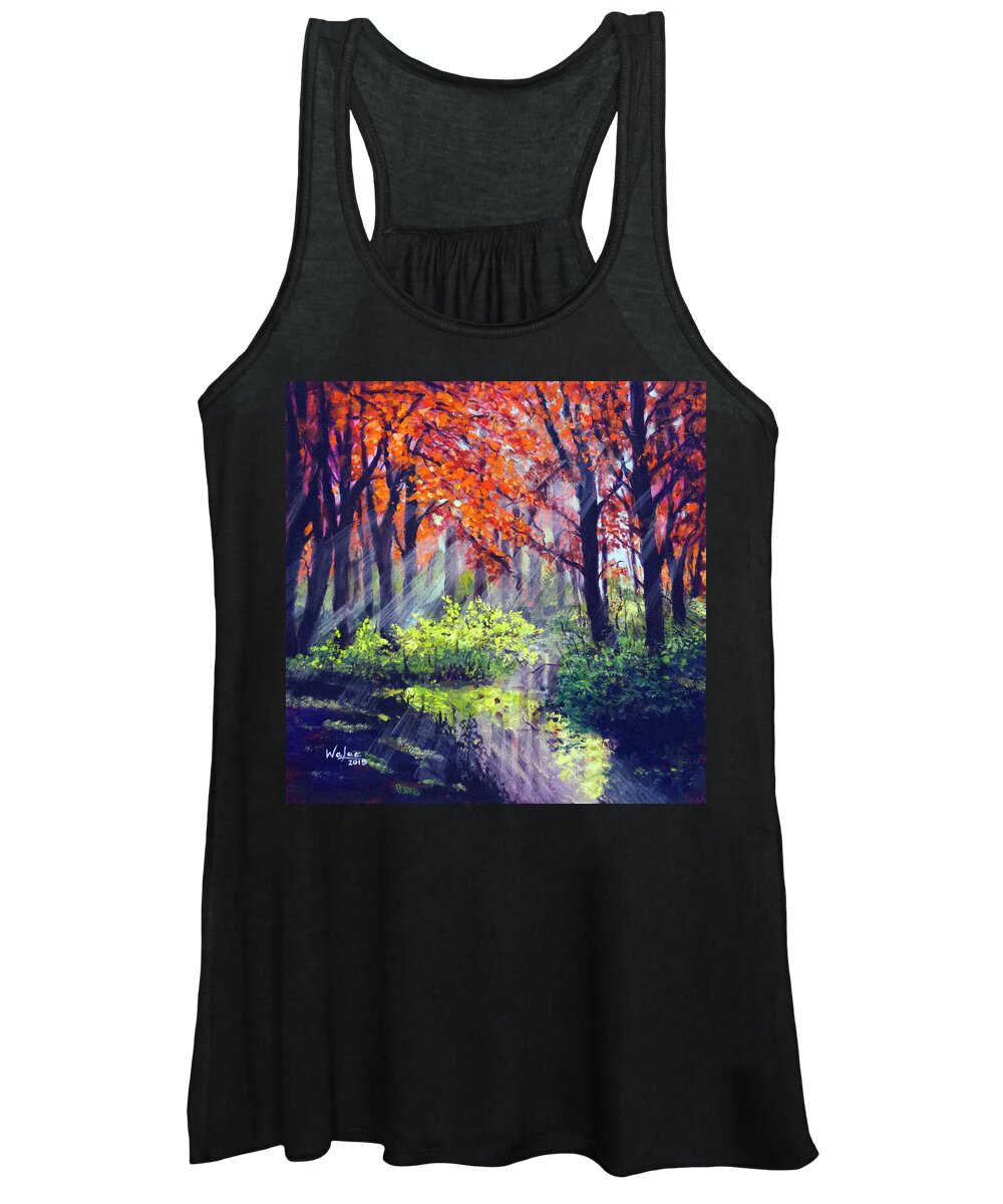 When Light Sneaks - Women's Tank Top