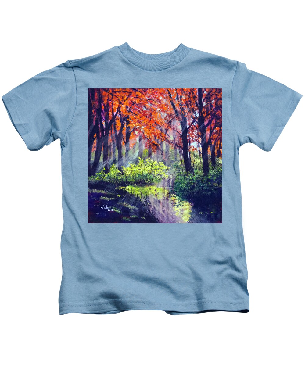 When Light Sneaks - Kids T-Shirt