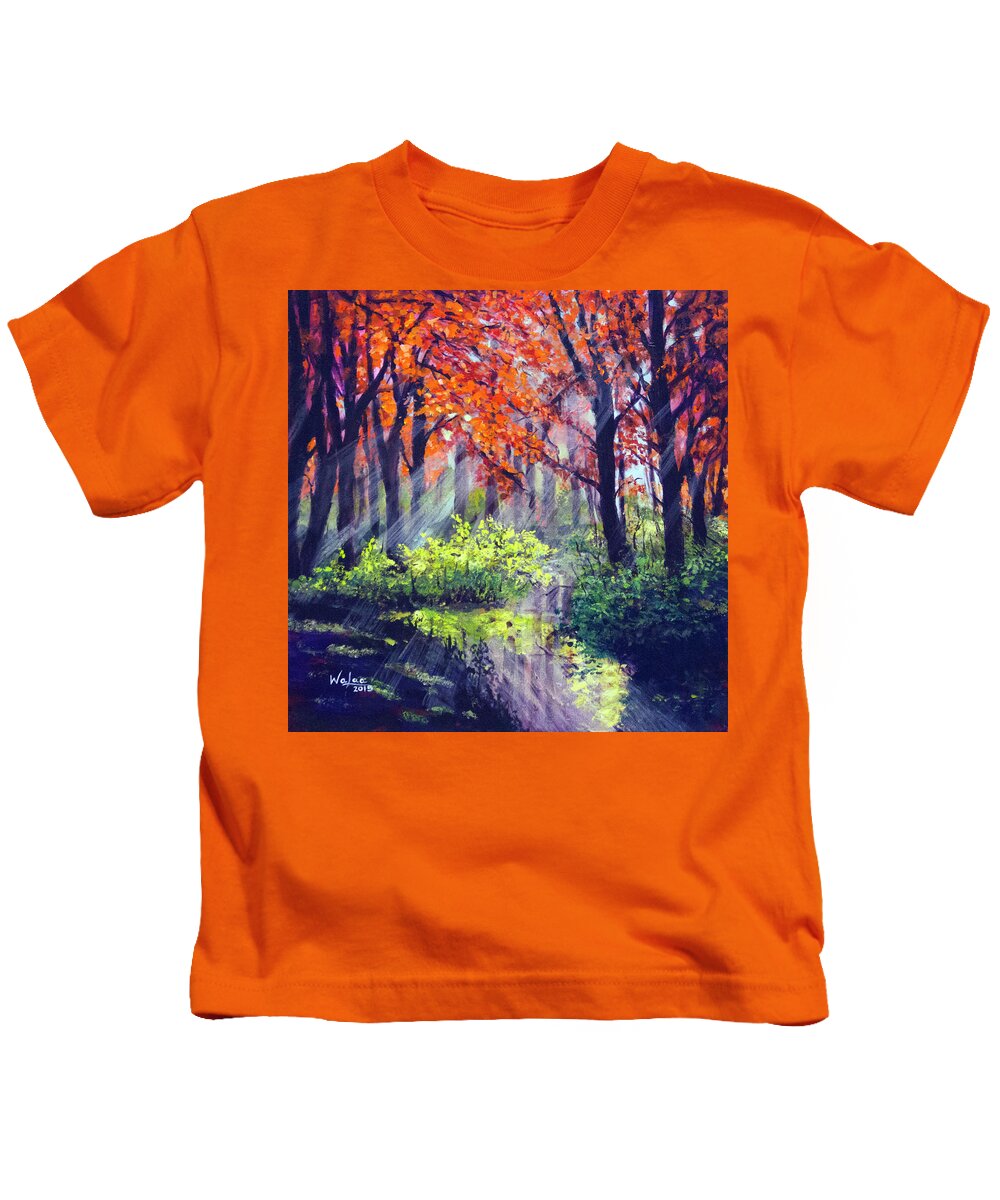 When Light Sneaks - Kids T-Shirt