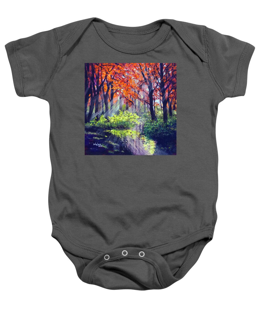 When Light Sneaks - Baby Onesie