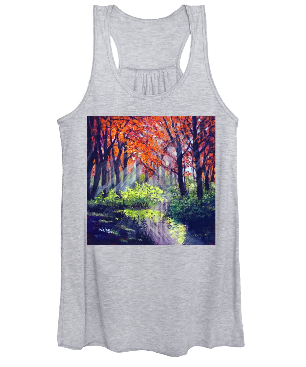 When Light Sneaks - Women's Tank Top