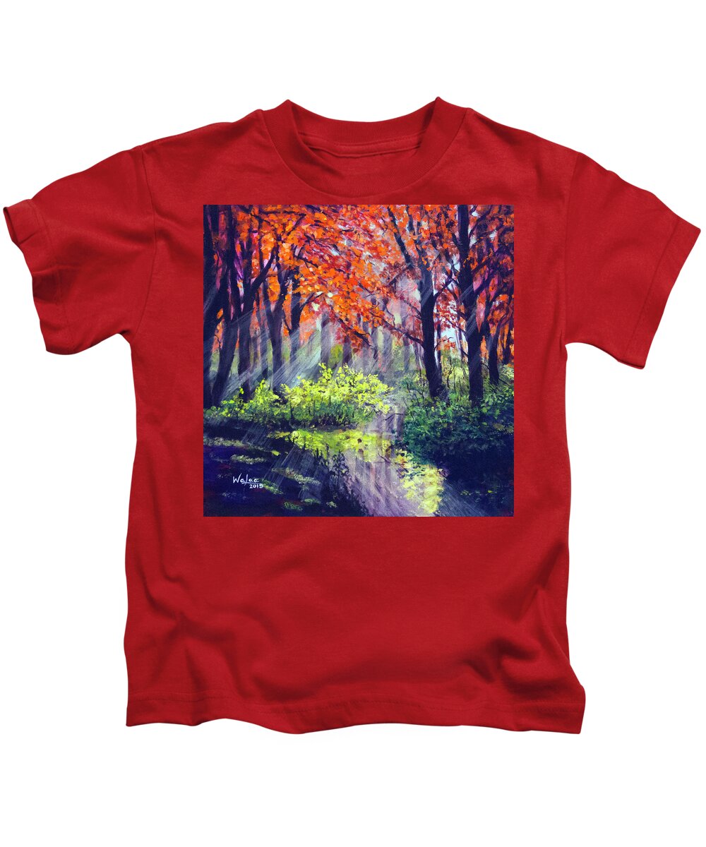 When Light Sneaks - Kids T-Shirt