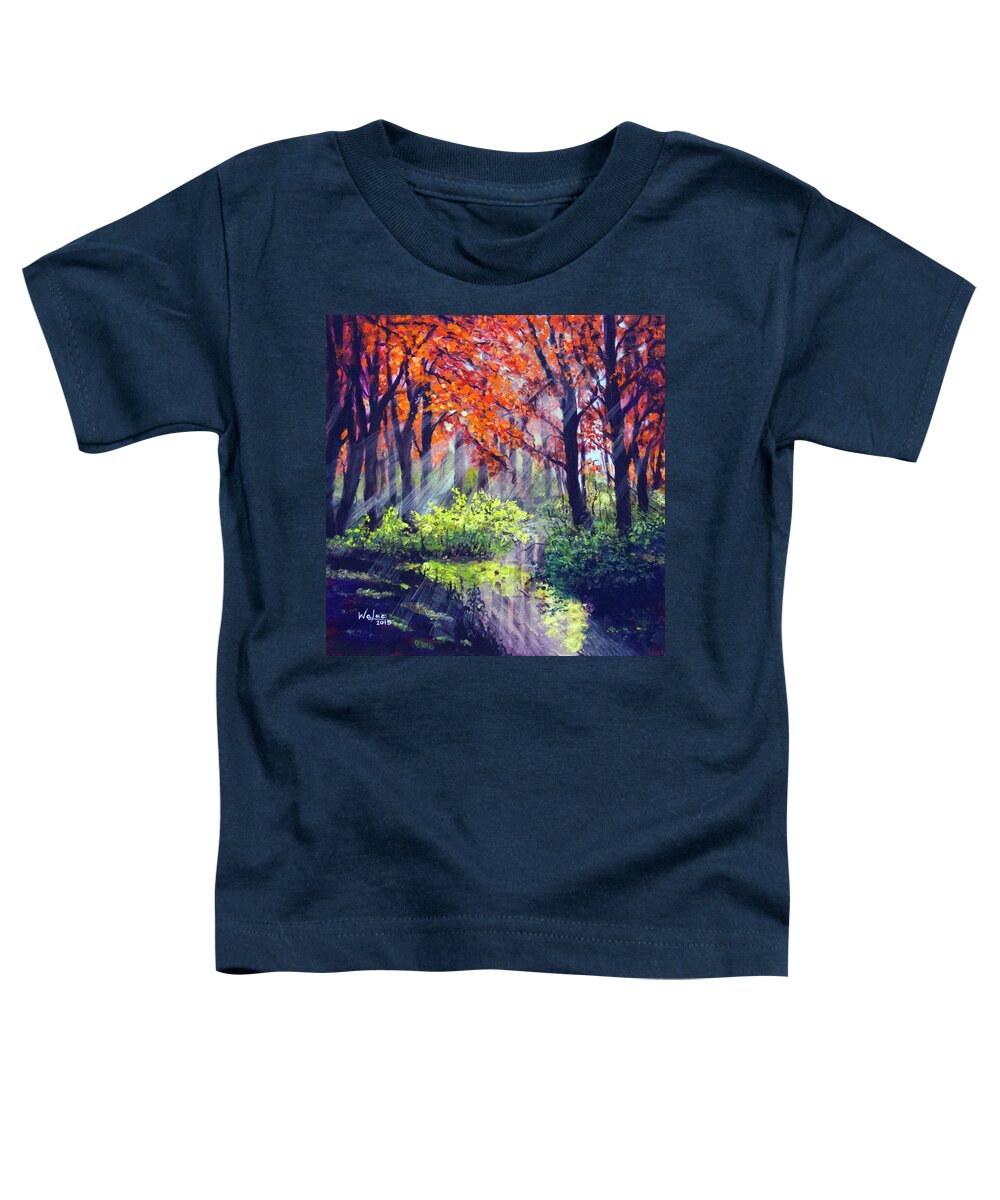 When Light Sneaks - Toddler T-Shirt