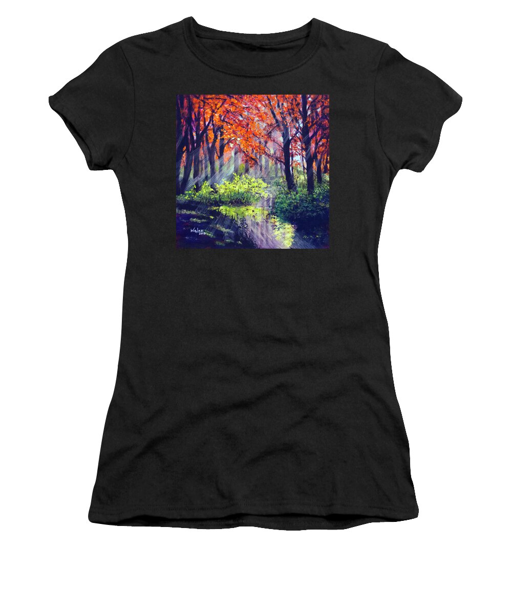 When Light Sneaks - Women's T-Shirt