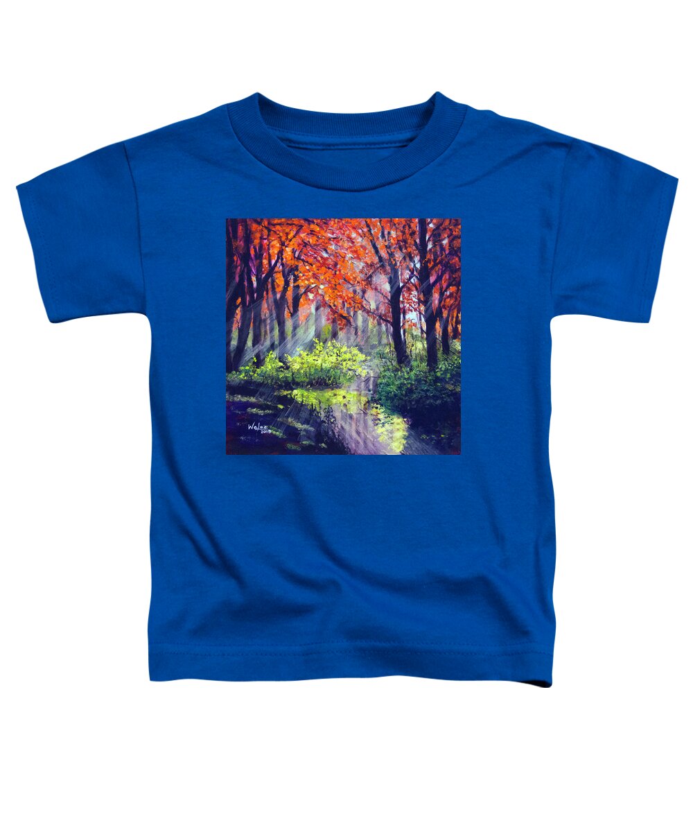 When Light Sneaks - Toddler T-Shirt