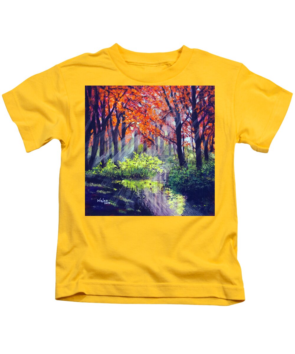 When Light Sneaks - Kids T-Shirt