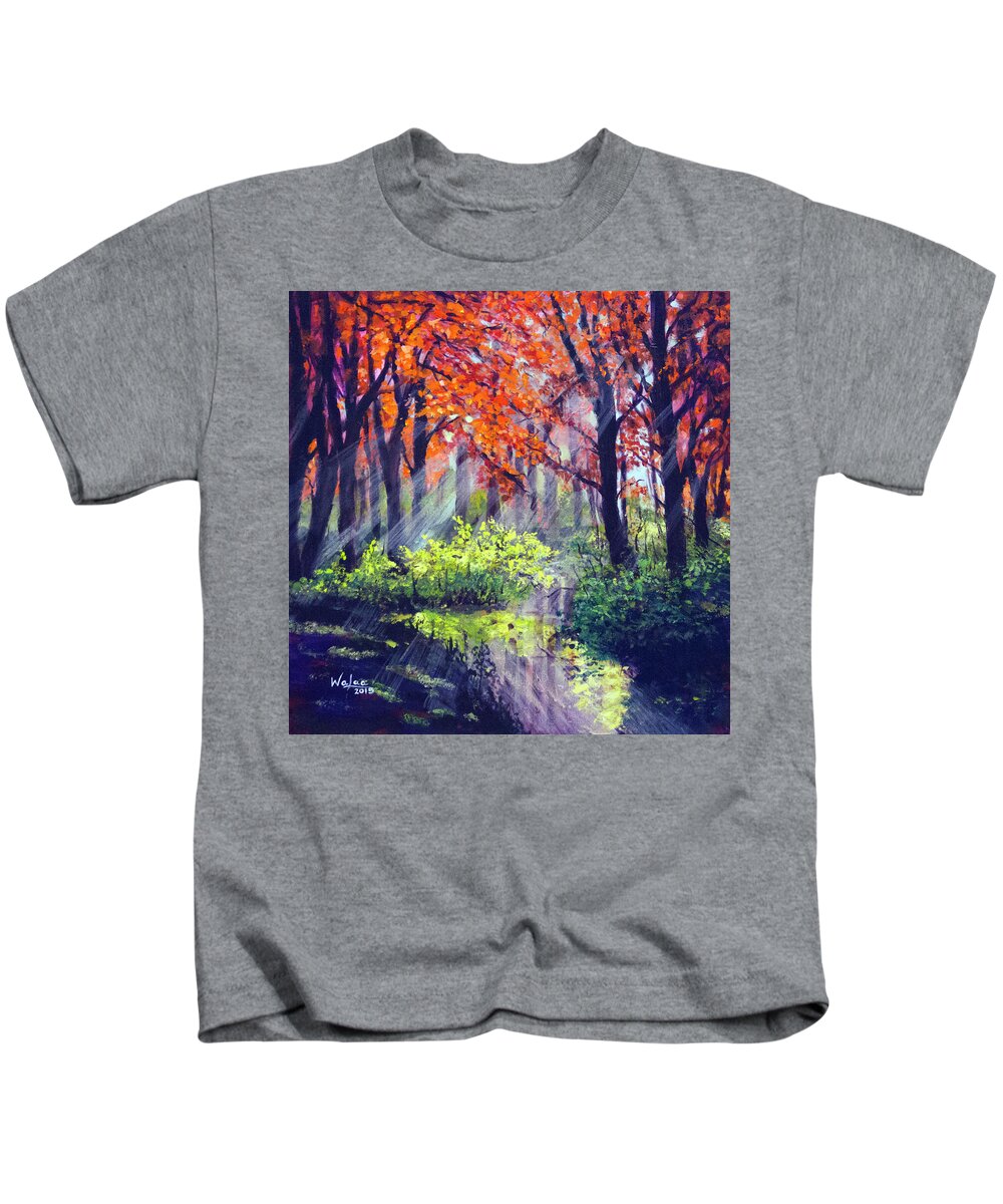 When Light Sneaks - Kids T-Shirt