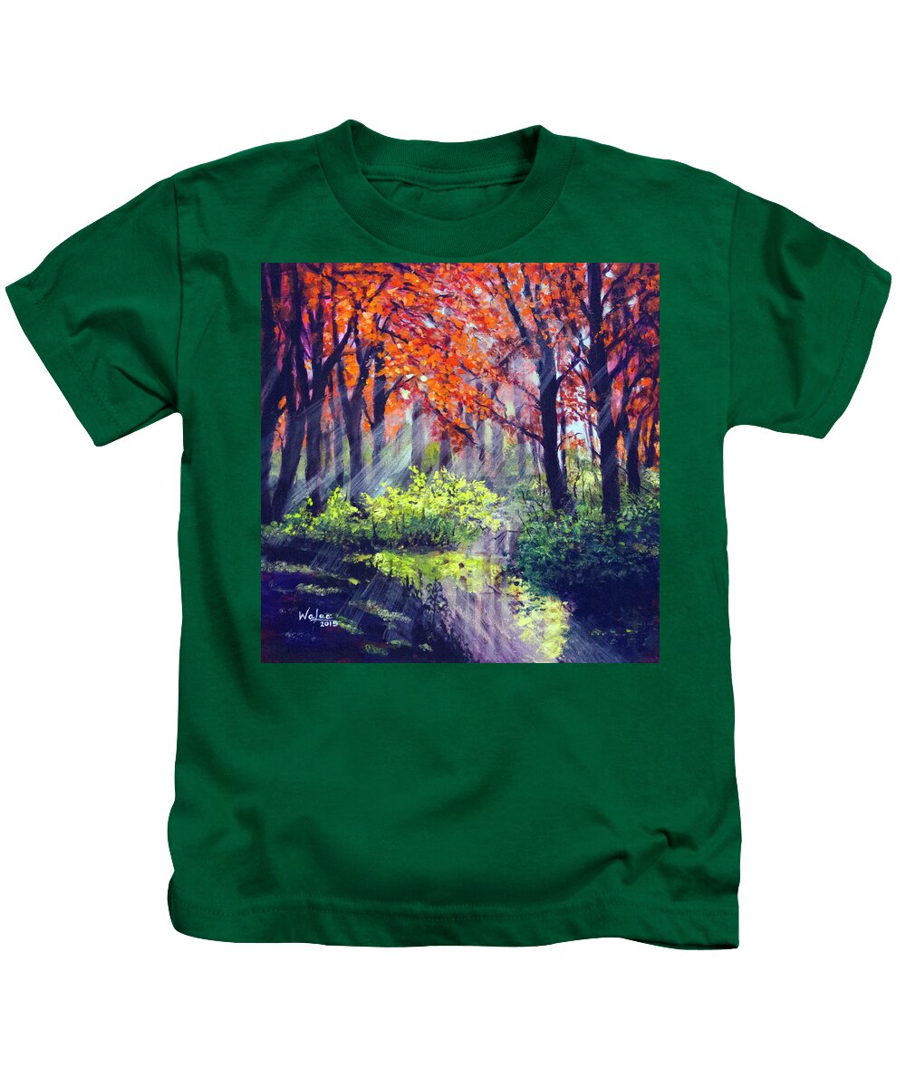 When Light Sneaks - Kids T-Shirt